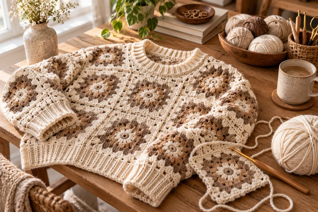 crochet sweater patterns
